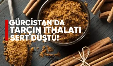 Gürcistan’da tarçın ithalatı sert düştü