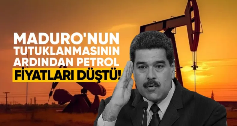 Maduro’nun Tutuklanmasının Ardından Petrol Fiyatları Düştü