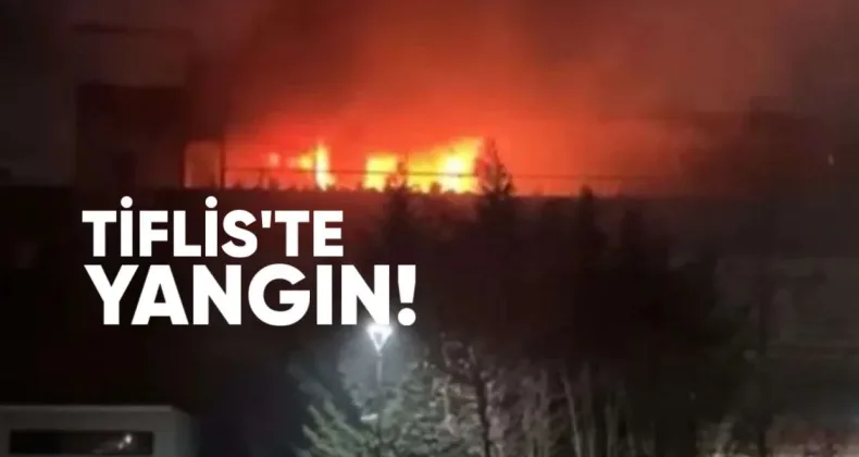 Tiflis’te “Kidobani” Alışveriş Merkezinde Çıkan Yangın Söndürüldü