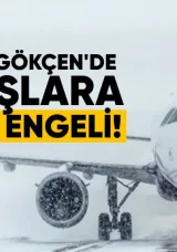 Sabiha Gökçen’de Uçuşlara Hava Engeli