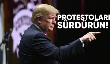 Trump’tan İran Halkına Çağrı: Protestoları Sürdürün