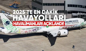 2025’te En Dakik Havayolları ve Havalimanları Açıklandı