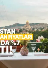 Gürcistan’daki restoranlardaki fiyatlar, Ulusal İstatistik Servisi’ne (Sakstat) göre, bir yılda %7 oranında arttı
