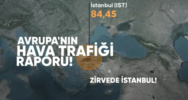 Avrupa’nın Hava Trafiği Rekoru: Zirvede Heathrow ve İstanbul