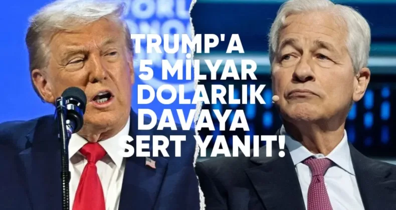 JPMorgan’dan Trump’ın 5 Milyar Dolarlık Davasına Sert Yanıt
