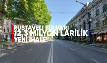 Rustaveli Bulvarı İçin 12,3 Milyon Liralık Yeni İhale