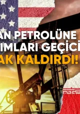 ABD, İran petrolüne yaptırımları geçici olarak kaldırdı