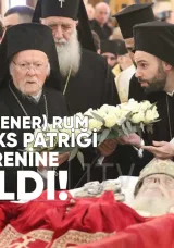 İstanbul (Fener) Rum Ortodoks Patriği I. Bartholomeos’d, Sameba’daki veda törenine katıldı