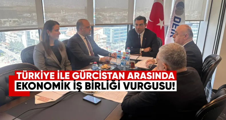 Türkiye ile Gürcistan Arasında Ekonomik İş Birliği Vurgusu