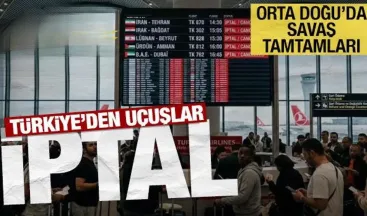 Türkiye’den 9 Ülkeye Uçuş İptali