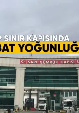 Sarp Sınır Kapısı’nda Şubat Yoğunluğu: 29 Bin TIR Geçişi