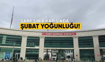 Sarp Sınır Kapısı’nda Şubat Yoğunluğu: 29 Bin TIR Geçişi