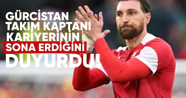 Gürcistan futbol takımının kaptanı Guram Kashia, bu yaz kariyerinin sona erdiğini duyurdu.