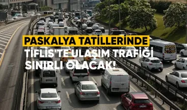 Paskalya tatillerinde, 12 ve 13 Nisan’da, Tiflis’te büyük şehir mezarlıklarının yakınında ulaşım trafiği sınırlı olacak.