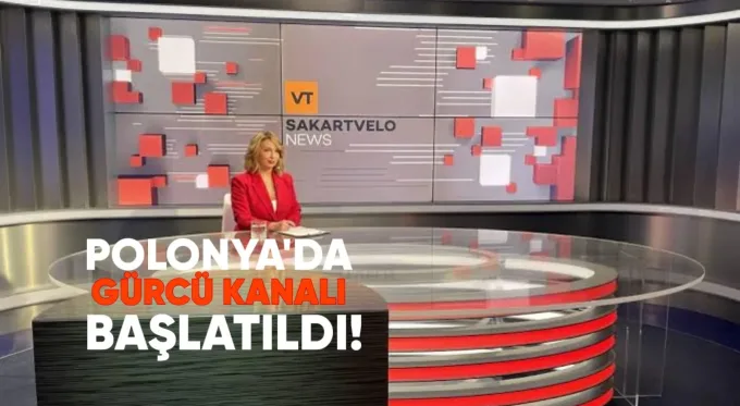 Polonya’da bir Gürcüce haber kanalı başlatıldı.
