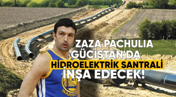 İki kez NBA şampiyonu, eski Gürcistan basketbol takımının kaptanı Zaza Pachulia, Gürcistan’da bir küçük hidroelektrik santralini inşa edecek.