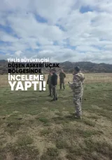 Türkiye’nin Tiflis Büyükelçisi düşen askeri uçak bölgesinde inceleme yaptı