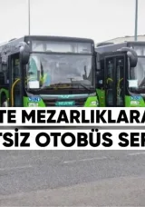 Tiflis’te mezarlıklara ücretsiz otobüs seferleri