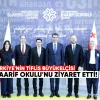 Türkiye’nin Tiflis Büyükelçisi Maarif Okulu’nu ziyaret etti