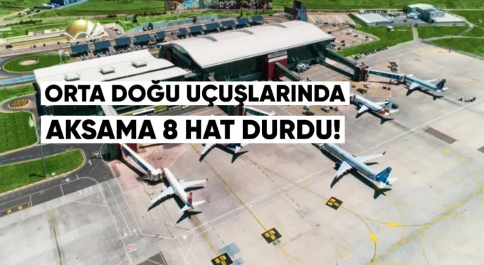 Orta Doğu Uçuşlarında Aksama: Tiflis ve Batum’dan 8 Hat Durdu