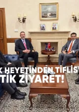 Türk Heyetinden Tiflis’te Kritik Ziyaret