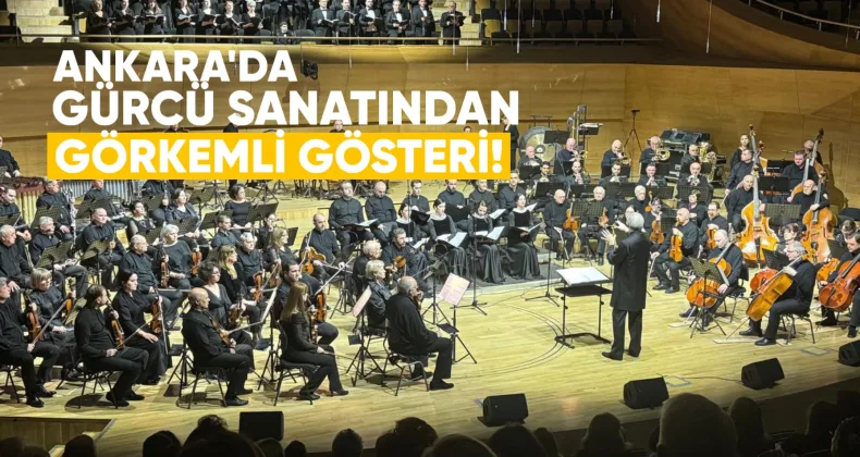 Ankara’da Gürcü sanatından görkemli “Requiem” konseri