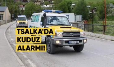 Tsalkada kuduz alarmı: Karantina ilan edildi