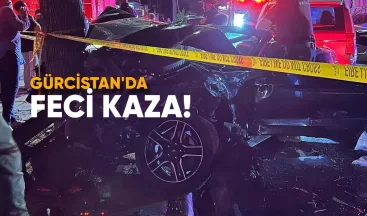 Gürcistan’da Feci Kaza