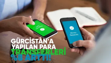 Nisan ayında Gürcistan’a yapılan para transferleri yaklaşık %8 oranında arttı.