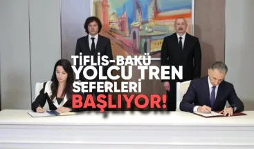 Tiflis ve Bakü arasındaki günlük yolcu tren seferleri 26 Mayıs’tan itibaren yeniden başlayacak.