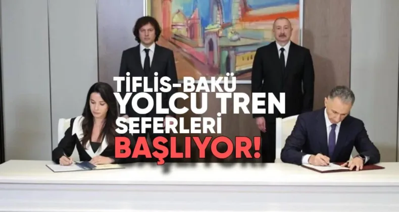 Tiflis ve Bakü arasındaki günlük yolcu tren seferleri 26 Mayıs’tan itibaren yeniden başlayacak.