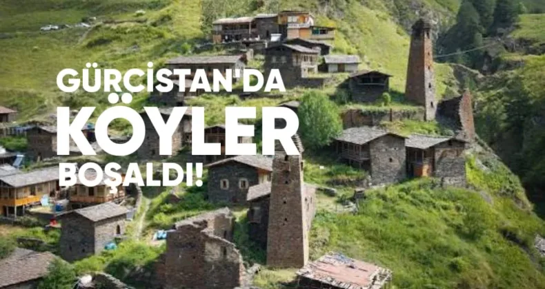 Gürcistan’da her sekiz köyden biri boşaldı ve kırsal nüfusun oranı en düşük seviyeye düştü.