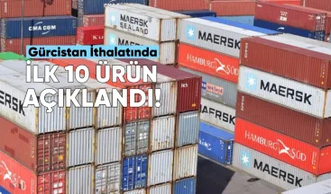 Gürcistan’ın İthalatında İlk 10 Ürün Açıklandı