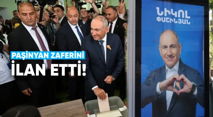 Paşinyan Zaferini İlan Etti