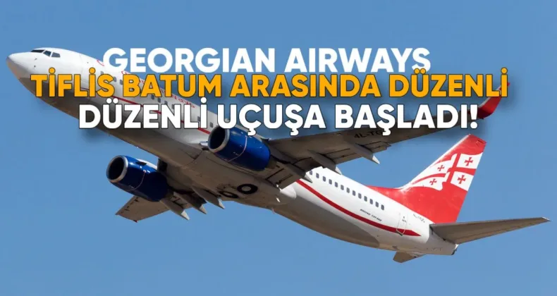 Ulusal taşıyıcı Georgian Airways Tiflis ve Batum arasında düzenli uçuş hizmeti başlattı.