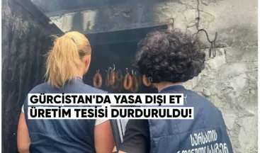 Ulusal Gıda Ajansı’na ait müfettişler, Samegrelo bölgesinde yasa dışı bir et ürünleri üretim tesisini durdurdu.