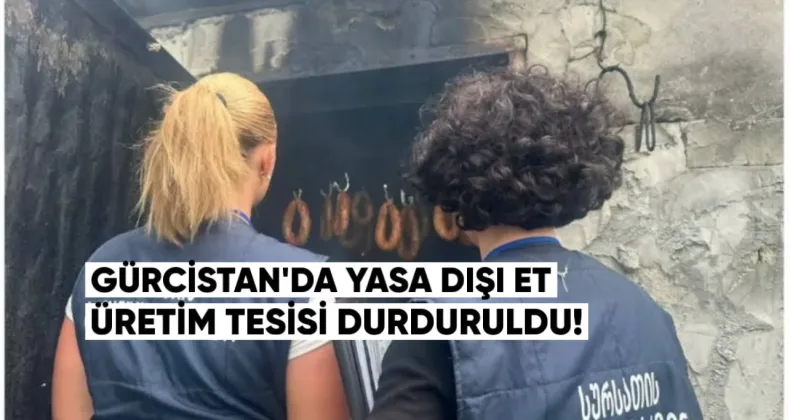 Ulusal Gıda Ajansı’na ait müfettişler, Samegrelo bölgesinde yasa dışı bir et ürünleri üretim tesisini durdurdu.