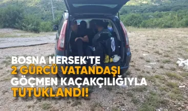 Bosna Hersek’te, iki Gürcü vatandaşı, göçmen kaçakçılığı yaptıkları şüphesiyle tutuklandı.