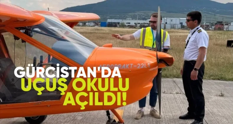 Gürcistan’da, hafif uçak eğitmenleri için ilk sertifikalı okul açıldı.