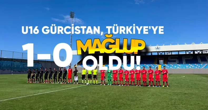 U16: Gürcistan, Türkiye’ye 1-0 Mağlup Oldu
