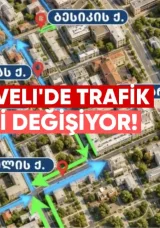 Rus­taveli’de Trafik Düzeni Değişiyor