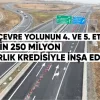 Tiflis çevre yolunun dördüncü ve beşinci etapları ADB’nin 250 milyon dolarlık kredisiyle inşa edilecek