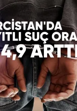 Gürcistan’da kayıtlı suç oranı, 6 ayda %14,9 arttı.