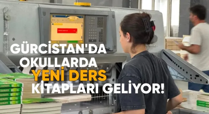 Gürcistan’da okullara yeni ders kitapları geliyor