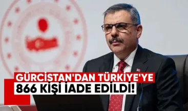 Gürcistan’dan Türkiye’ye 866 kişi iade edildi