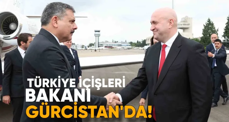 Türkiye İçişleri Bakanı Çiftçi Gürcistan’da