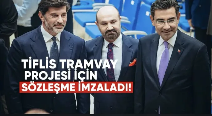 Tiflis Tramvay Projesi İçin Sözleşme