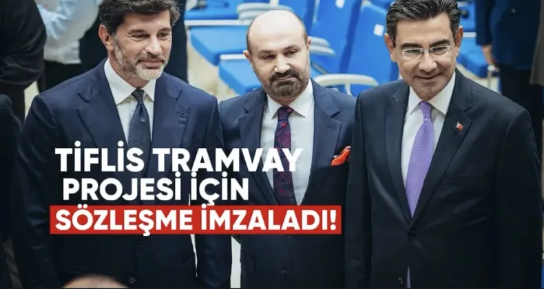 Tiflis Tramvay Projesi İçin Sözleşme