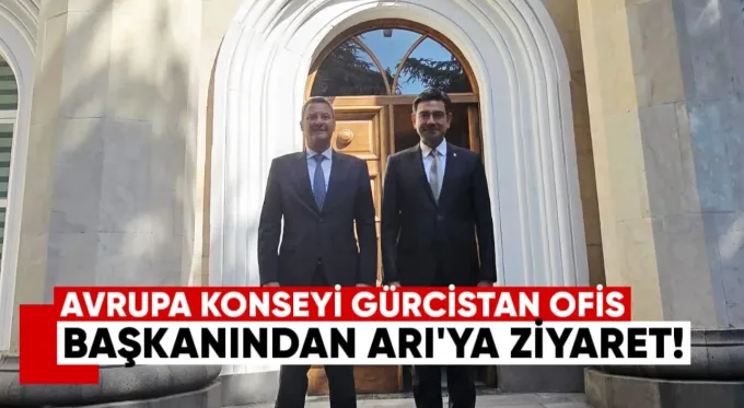 Avrupa Konseyi Gürcistan Ofisi Başkanı’ndan Arı’ya Ziyaret