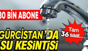 26 Eylül Gecesinden İtibaren Yaklaşık 80.000 Aboneye 36 Saat Boyunca Su Verilemeyecek